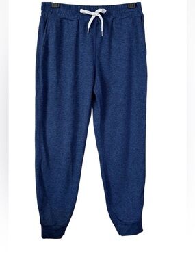 Vuori Performance Jogger Women's Heather Blue Small S Pants Sweats Travel